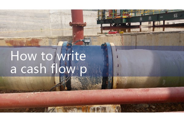 How to write a cash flow plan